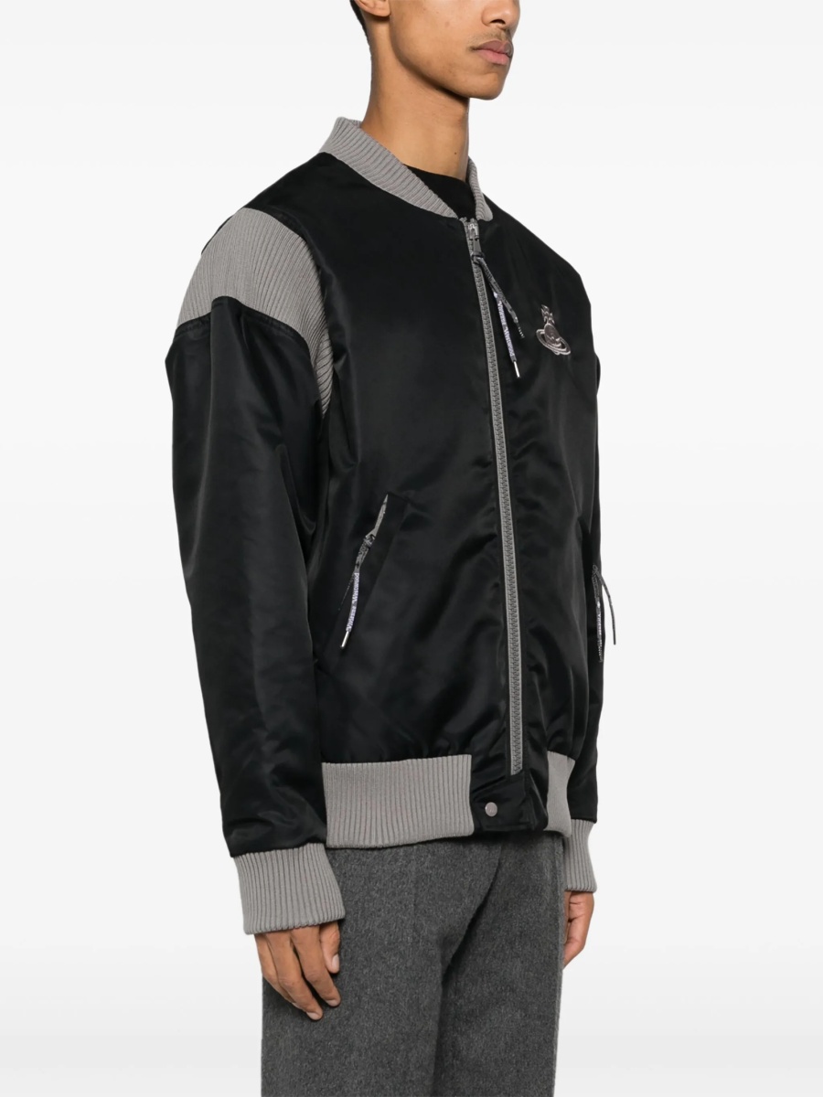 Bomber jacket Vivienne Westwood neagra - Img 3
