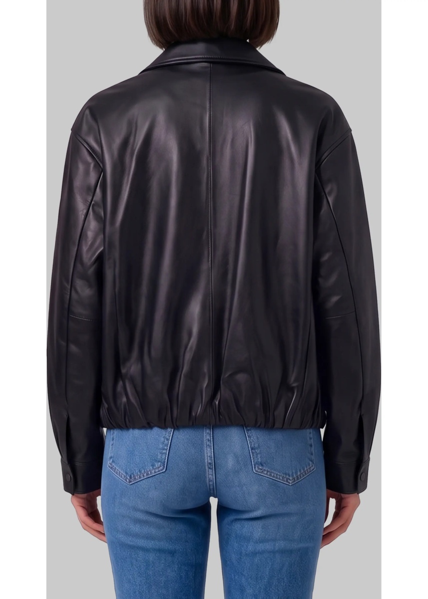 Bomber Melis Leather Jacket - Img 3