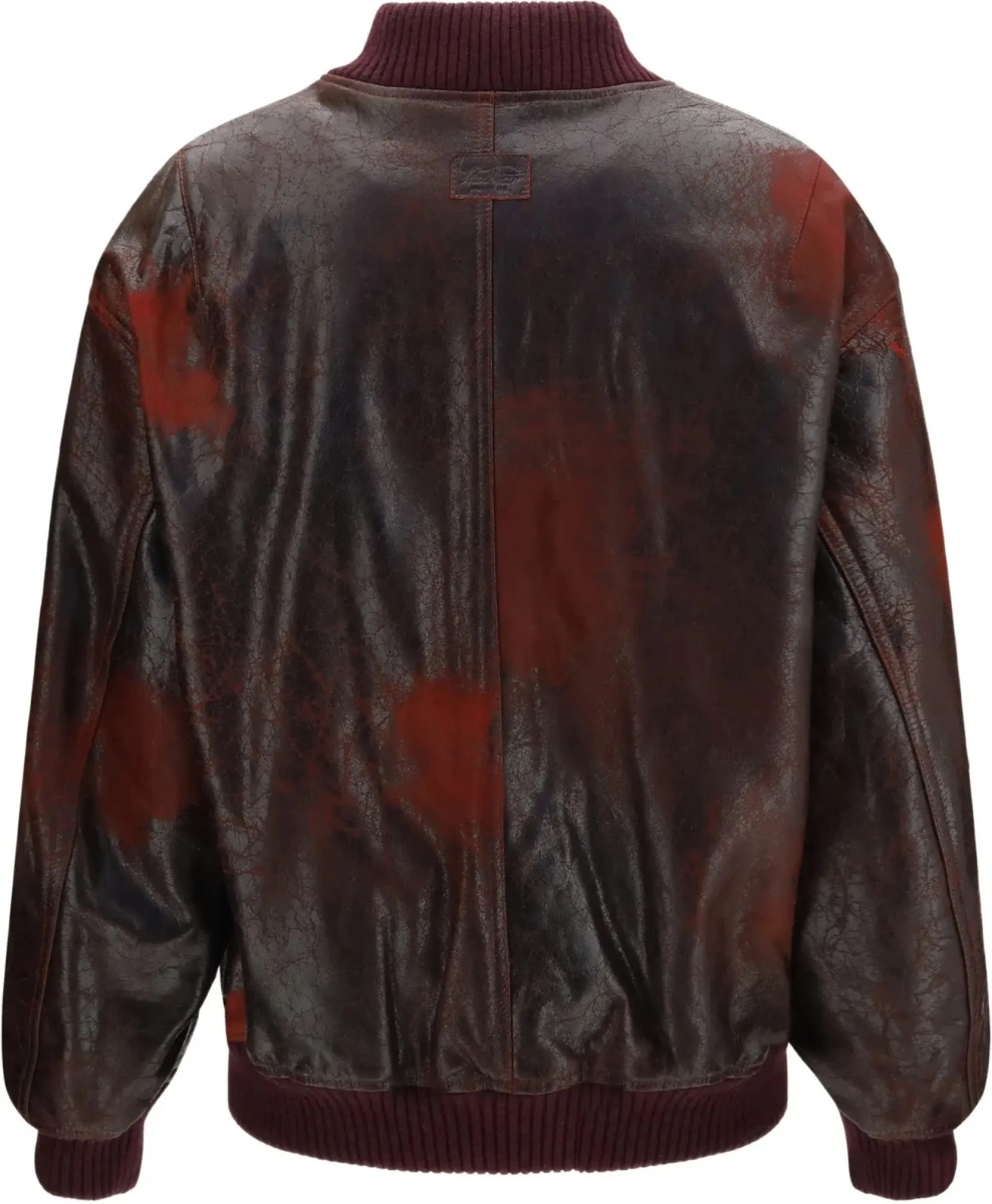 Bomber Oversized crackle nappa Bomber - Img 4