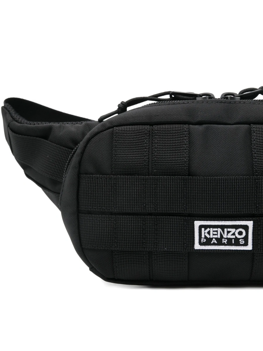 Borseta Kenzo neagra din nylon - Img 4