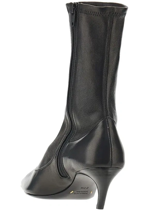 Botine Stretch nappa leather ankle-boots - Img 3