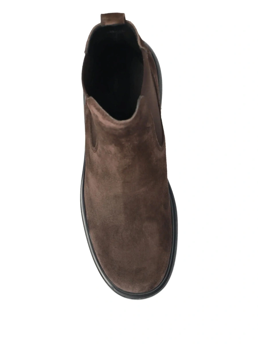 Botine TOD'S maro din piele - Img 6