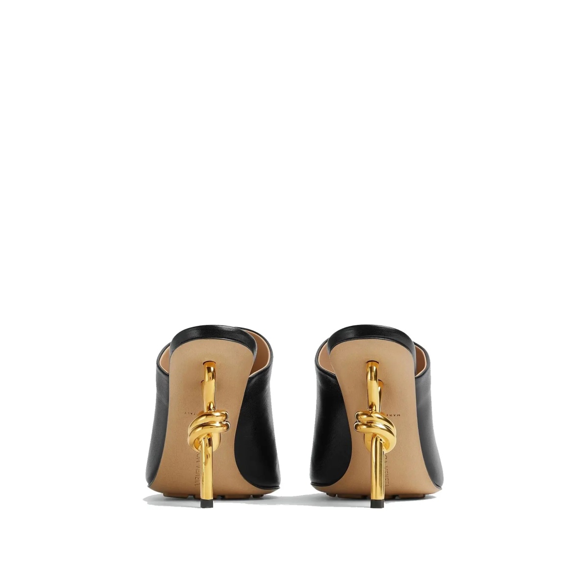 Bottega Veneta Knot Leather Mules - Img 3