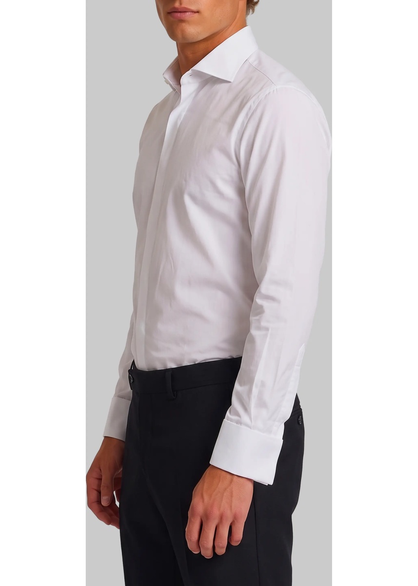 Butoni Marechiaro Shirt Witth Cuffs For Cufflinks - Img 2