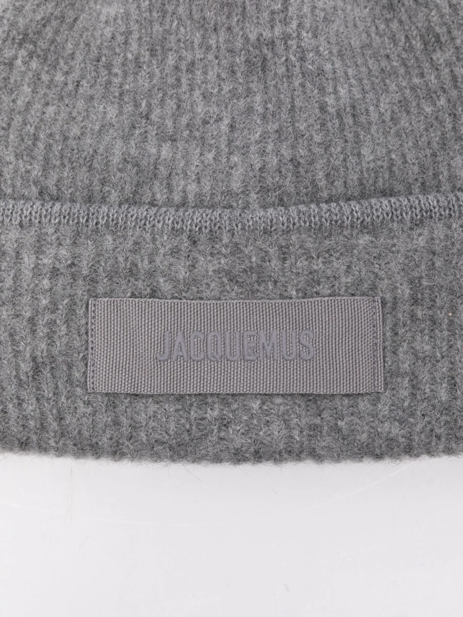 Caciula JACQUEMUS gri - Img 2