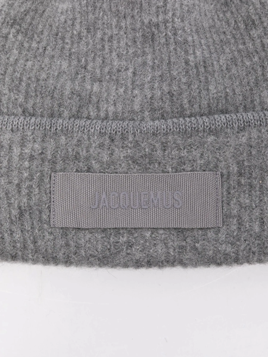 Caciula JACQUEMUS gri - Img 2