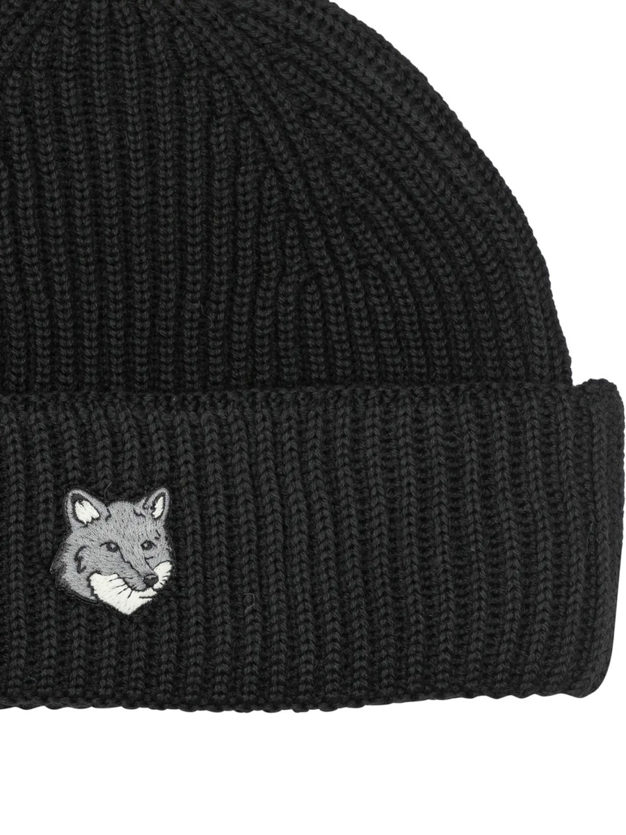 Caciula MAISON KITSUNÉ "Fox Head" Beanie - Img 3