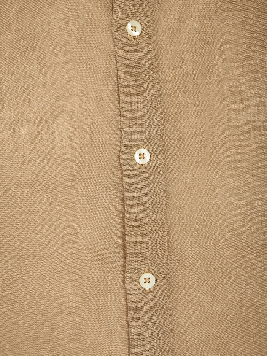 Camasa 120% LINO maro - Img 3