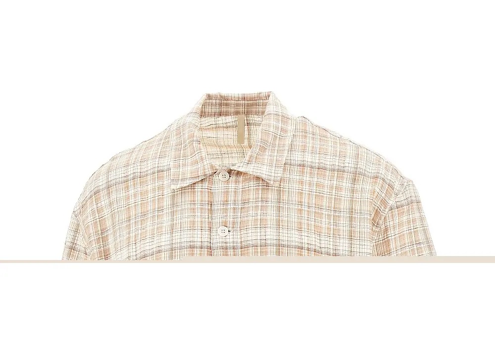 Camasa 'Adam' shirt with check motif - Img 2