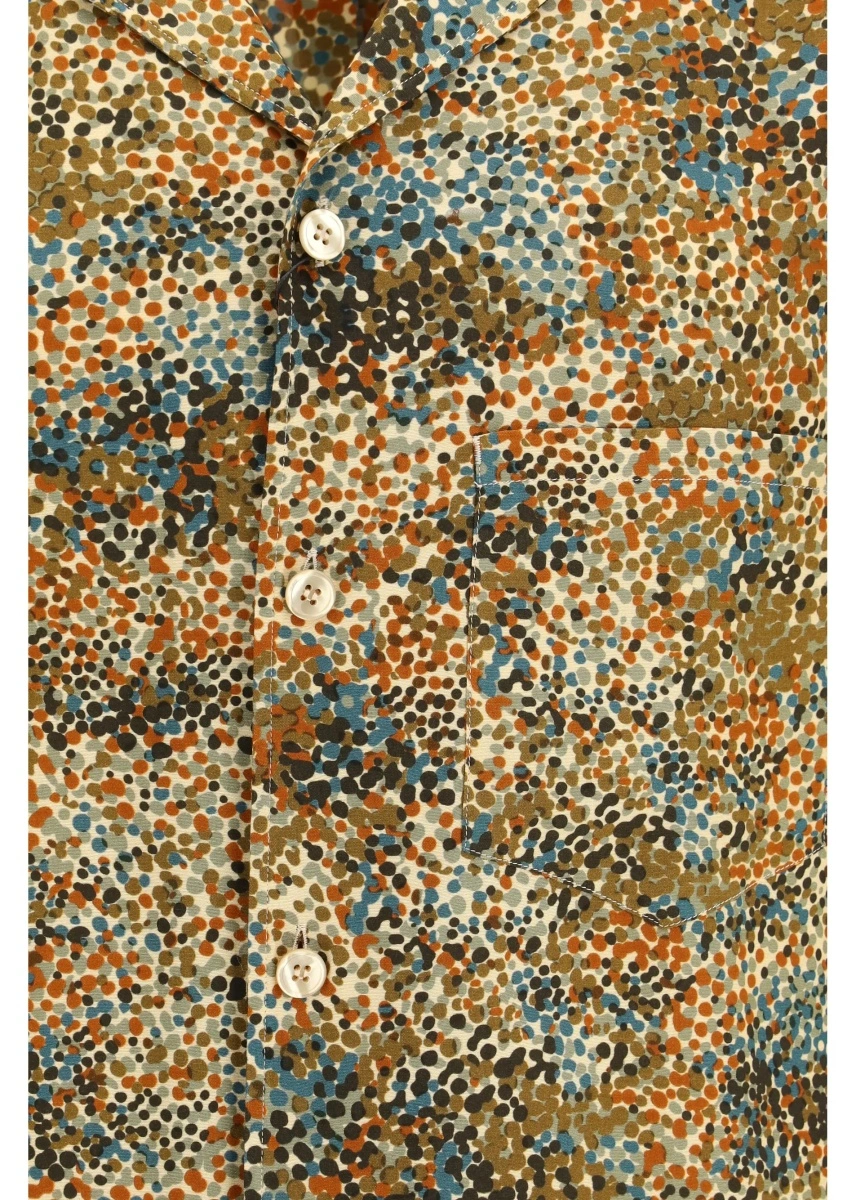 Camasa casual All-over print boxy Shirt - Img 3