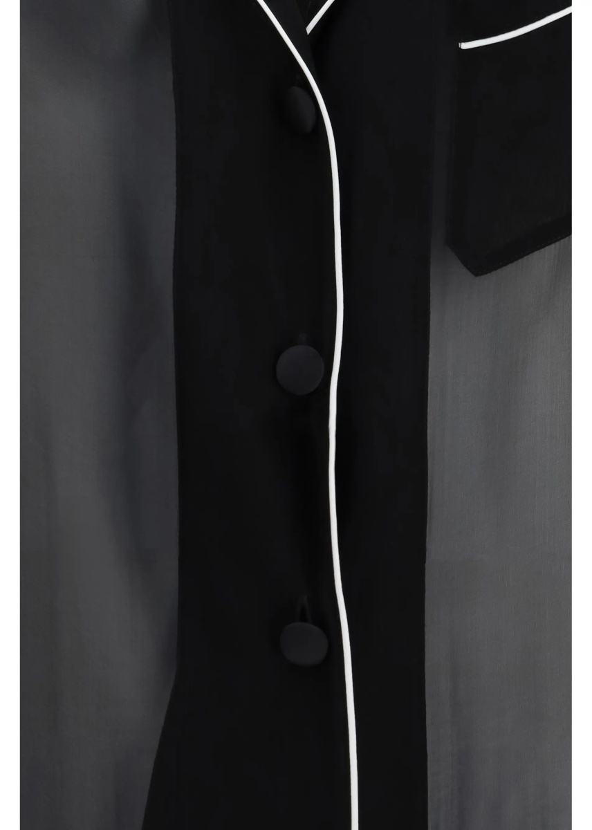 Camasa casual Chiffon Shirt - Img 3