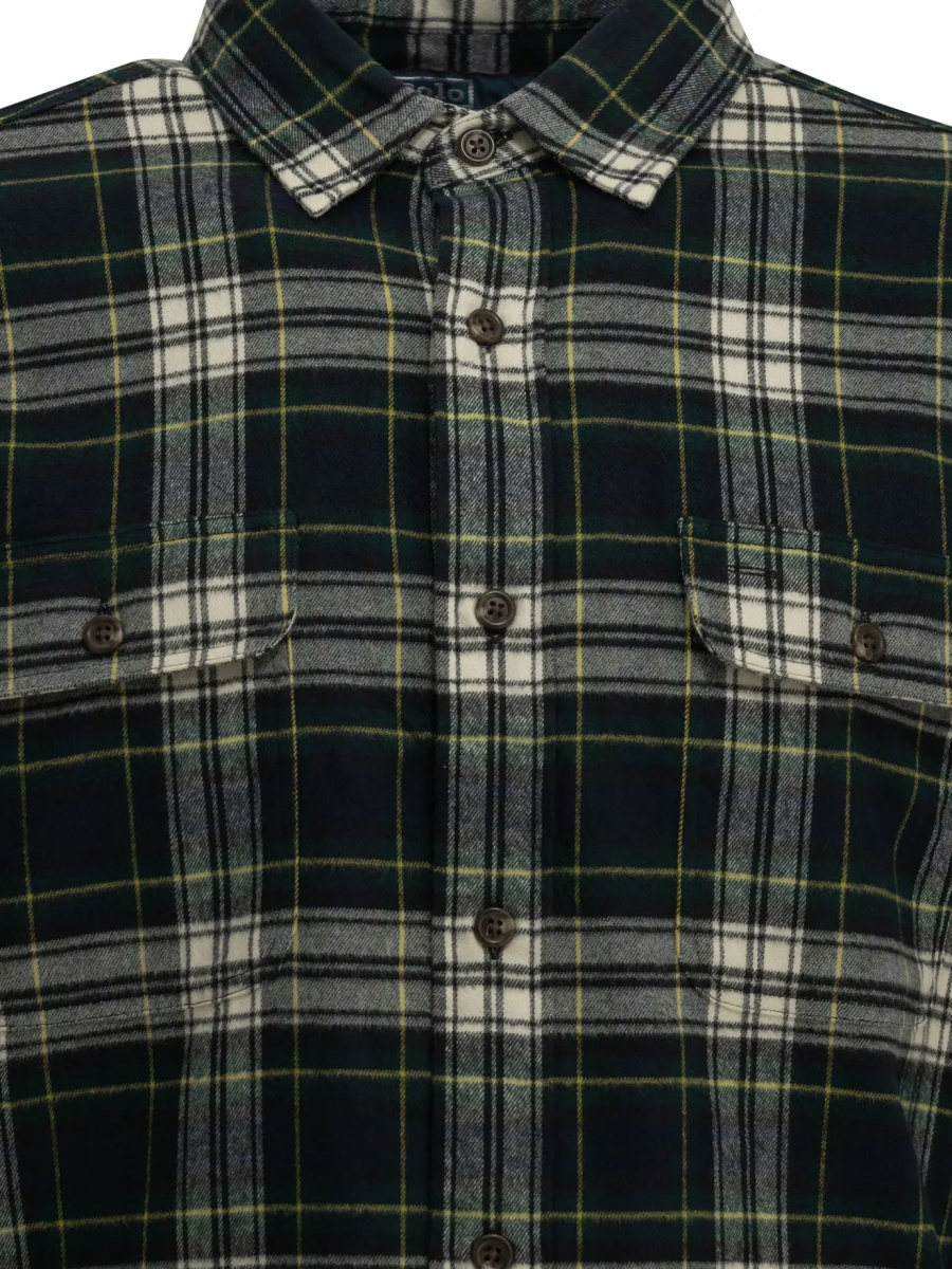 Camasa casual Classic-fit casual plaid shirt - Img 3