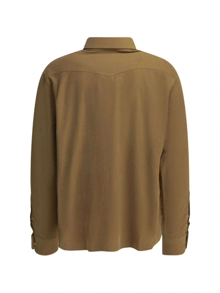 Camasa casual Corduroy Western Shirt - Img 5