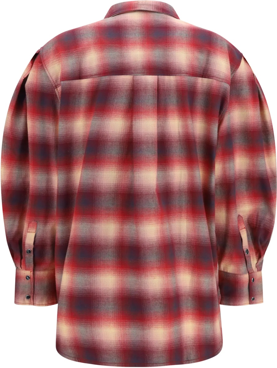 Camasa casual Cotton flannel check Shirt - Img 2