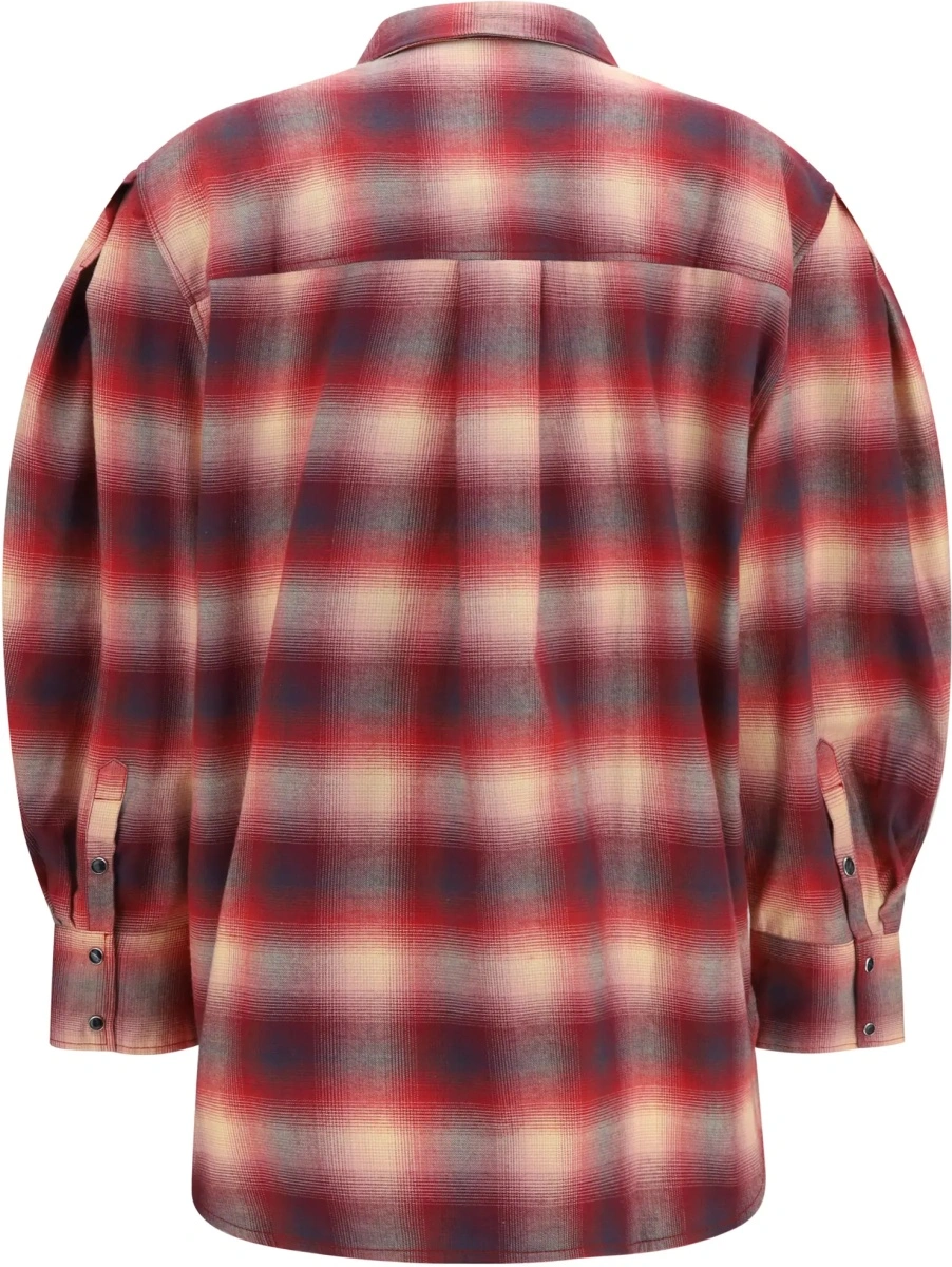 Camasa casual Cotton flannel check Shirt - Img 2