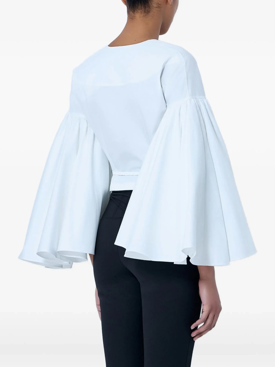 Camasa casual Paysan wrap Top - Img 5
