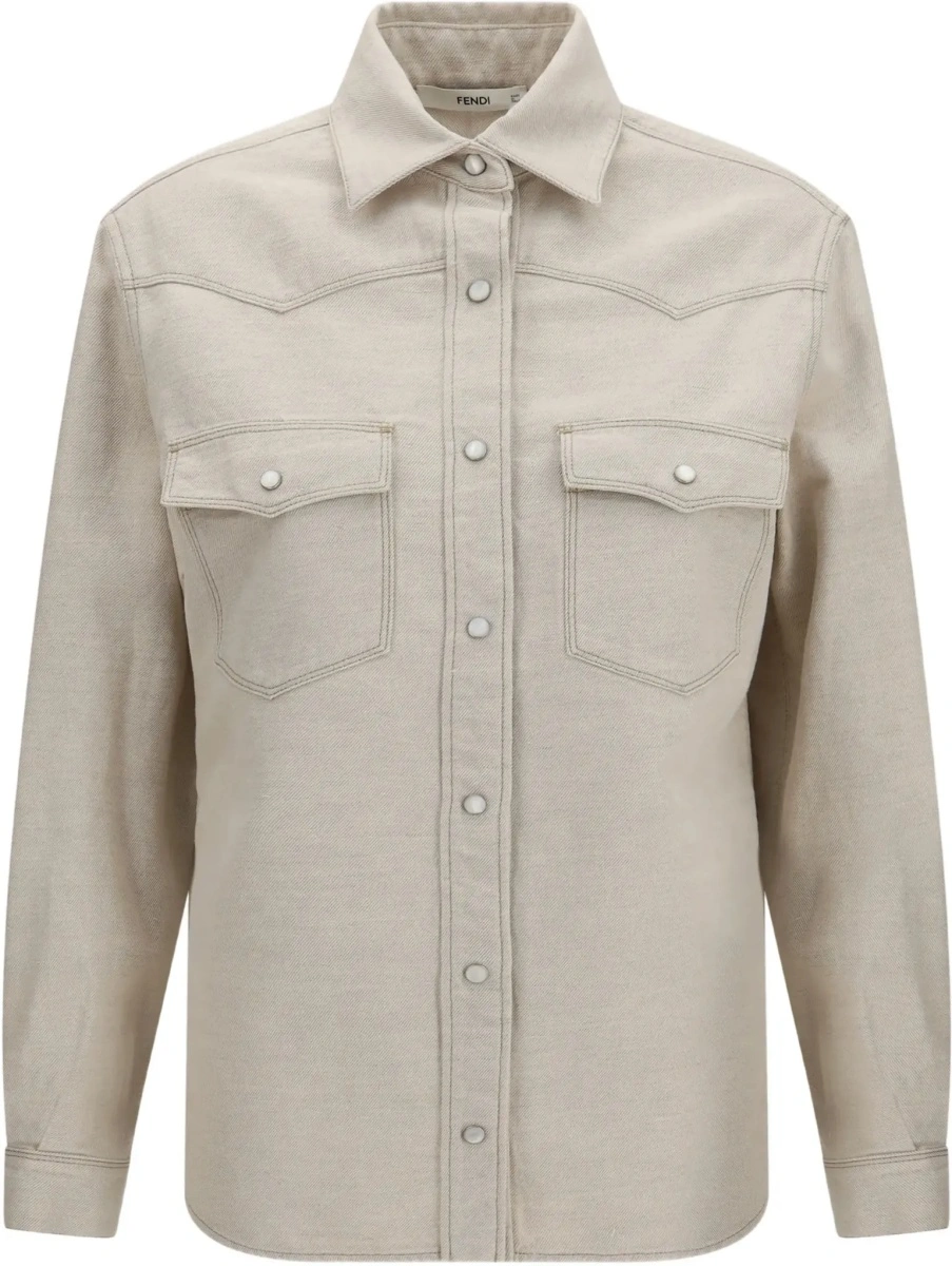 Camasa casual Selleria denim Western Shirt - Img 6