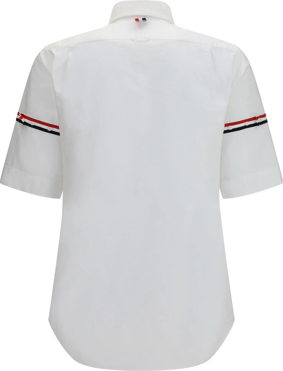Camasa casual Short-sleeve Shirt with contrast stripes - Img 2