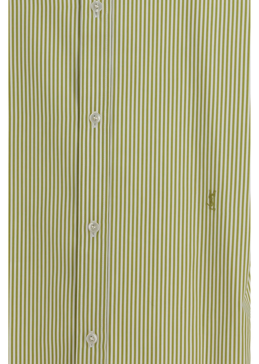 Camasa casual Vertical Striped Button Shirt - Img 3