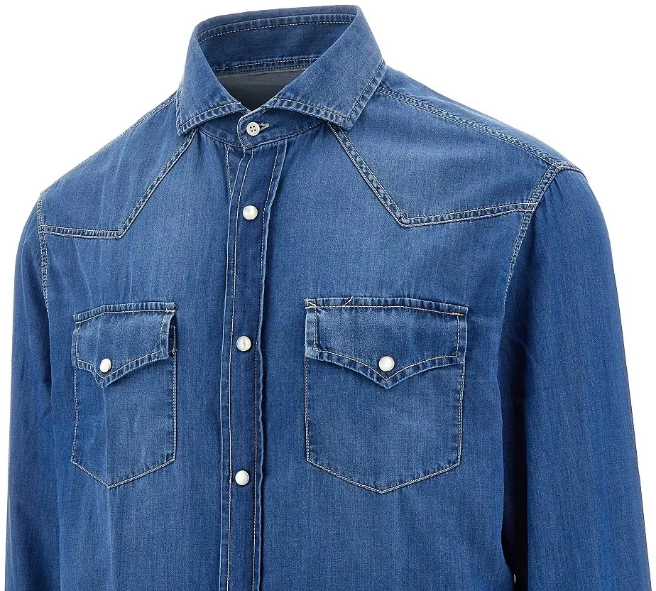 Camasa Easy Fit denim shirt - Img 2