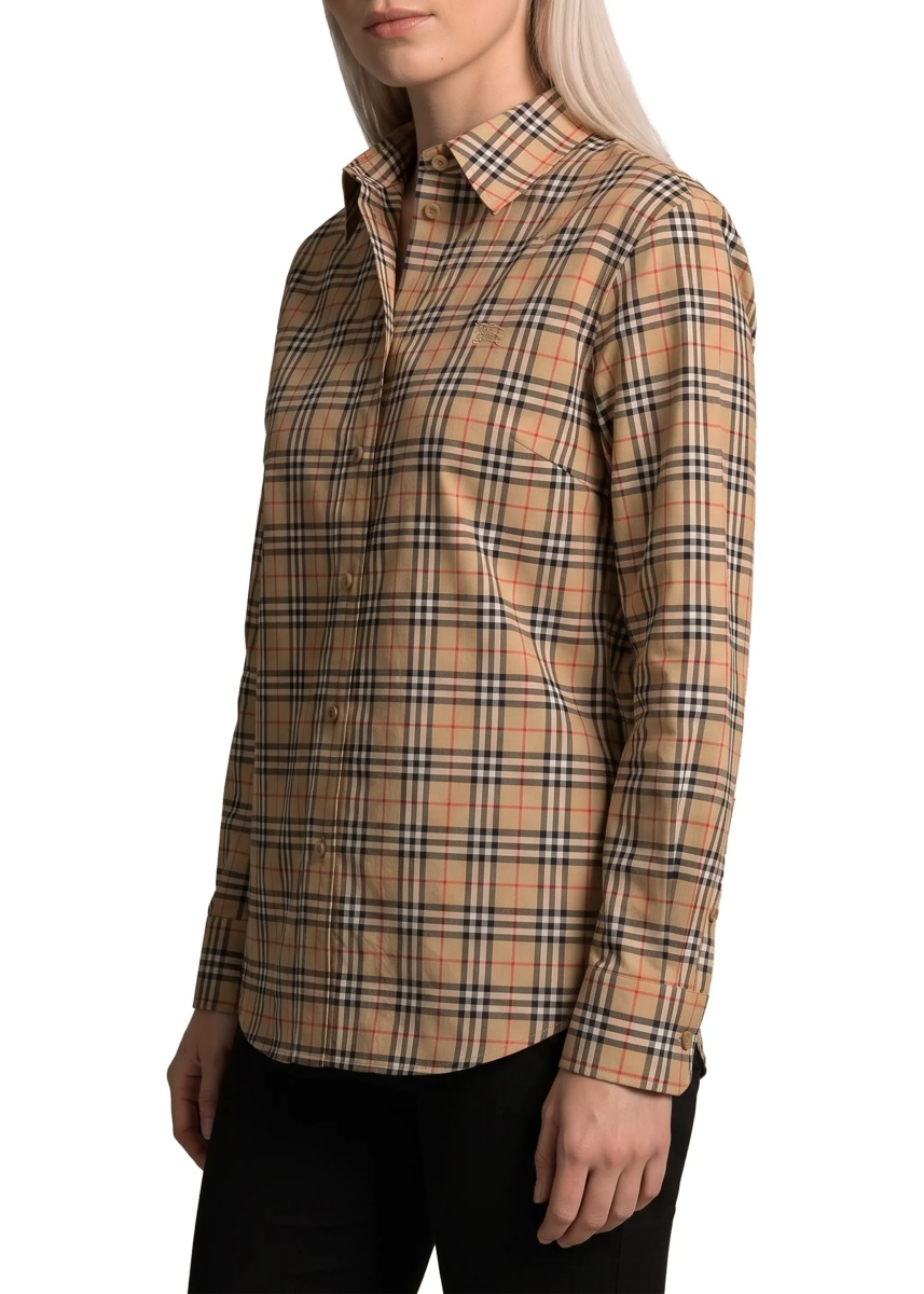 Camasa Emma Cotton Check Shirt - Img 2