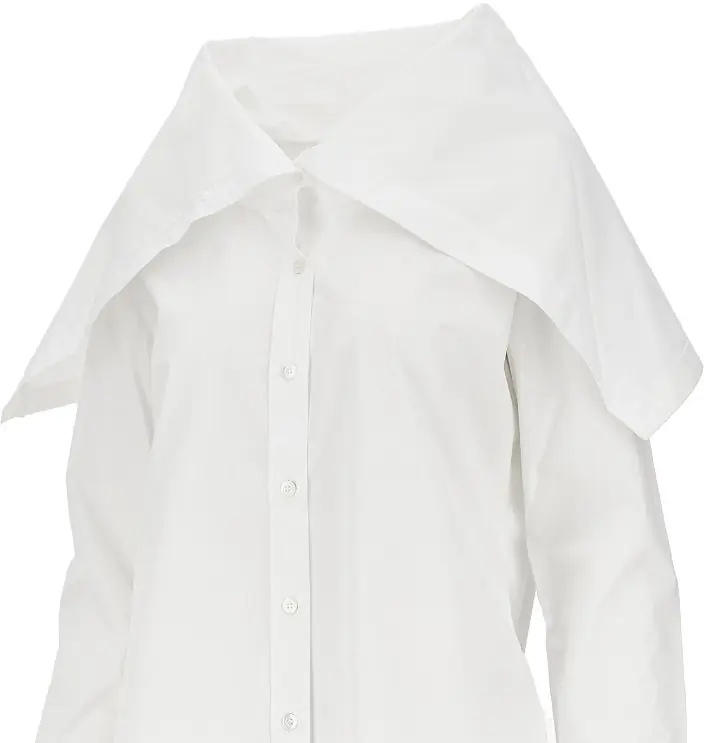 Camasa Maxi high neck shirt - Img 2