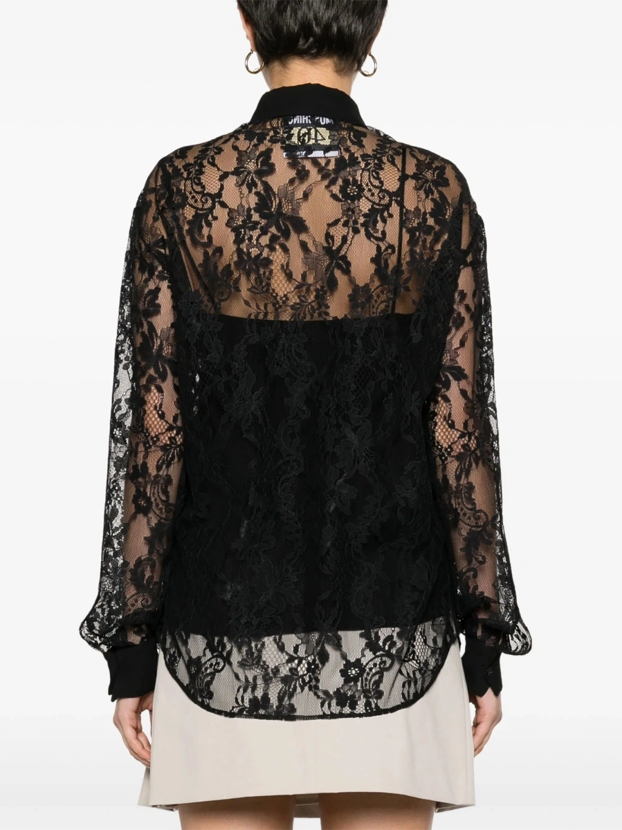 Camasa Moschino neagra din matase - Img 4