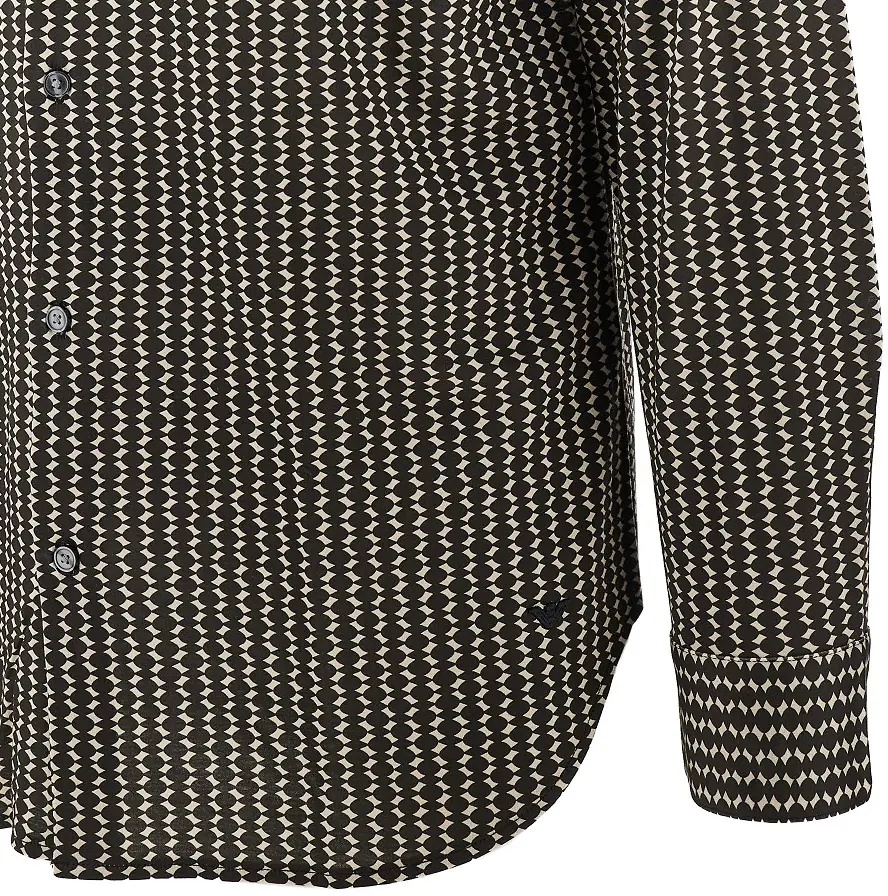 Camasa Printed lyocell-blend shirt - Img 4