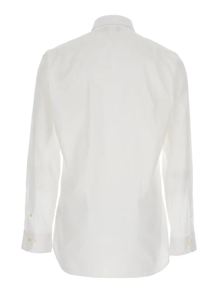Camasa Ralph Lauren alba din bumbac 'Slim Fit' - Img 2