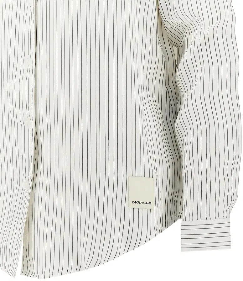 Camasa Striped shirt with scarf collar - Img 2
