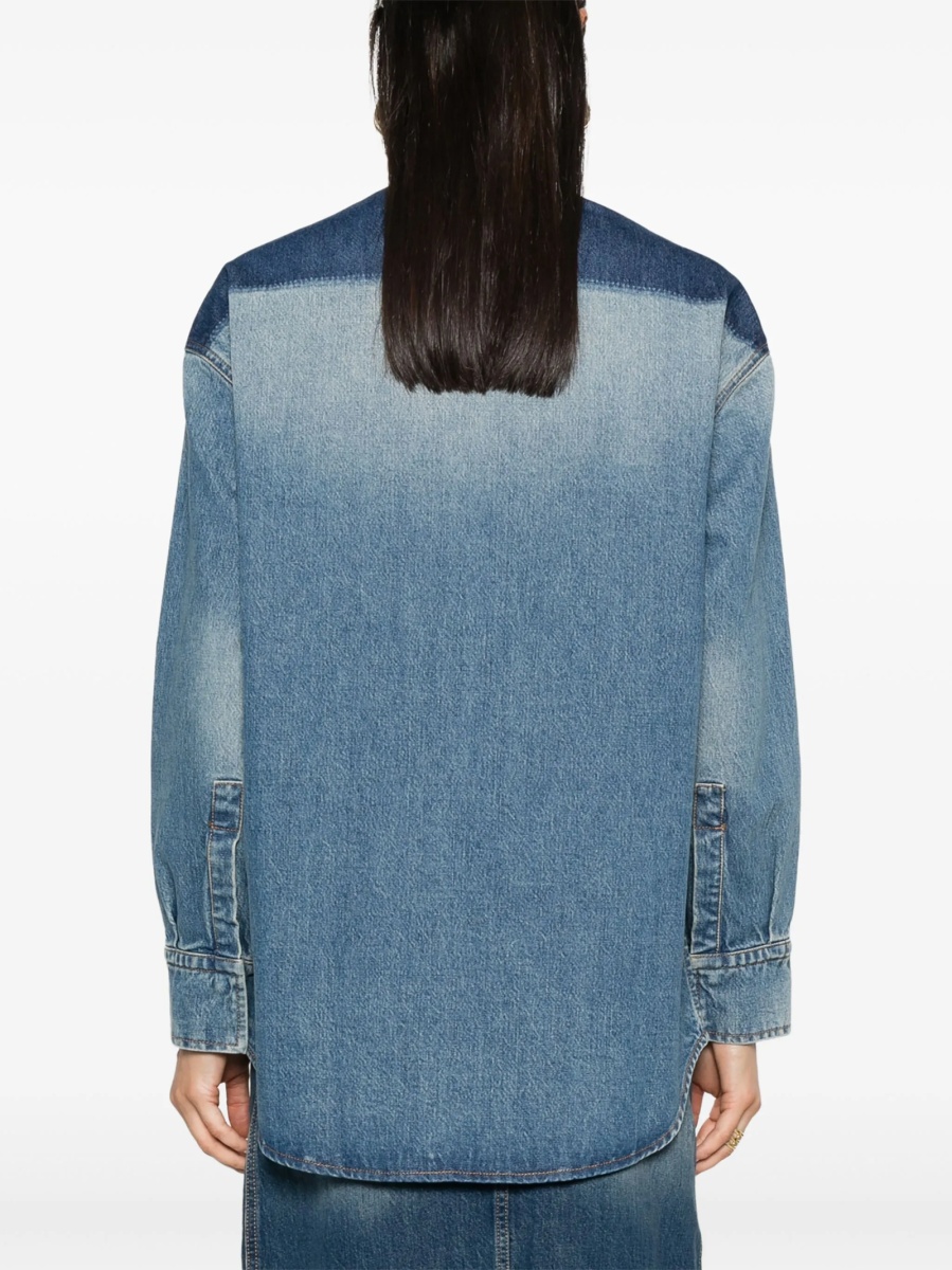Camasa Victoria Beckham albastra - Img 4