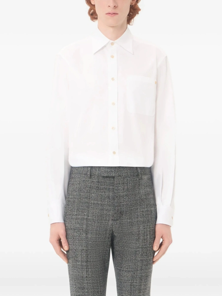 Camasi Light cotton oxford Shirt with VGold - Img 7