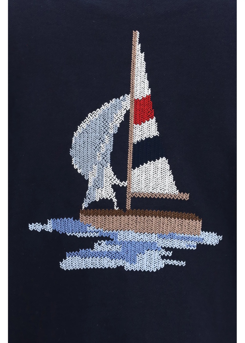 Cardigan 4-Bar Boat cotton Cardigan - Img 3