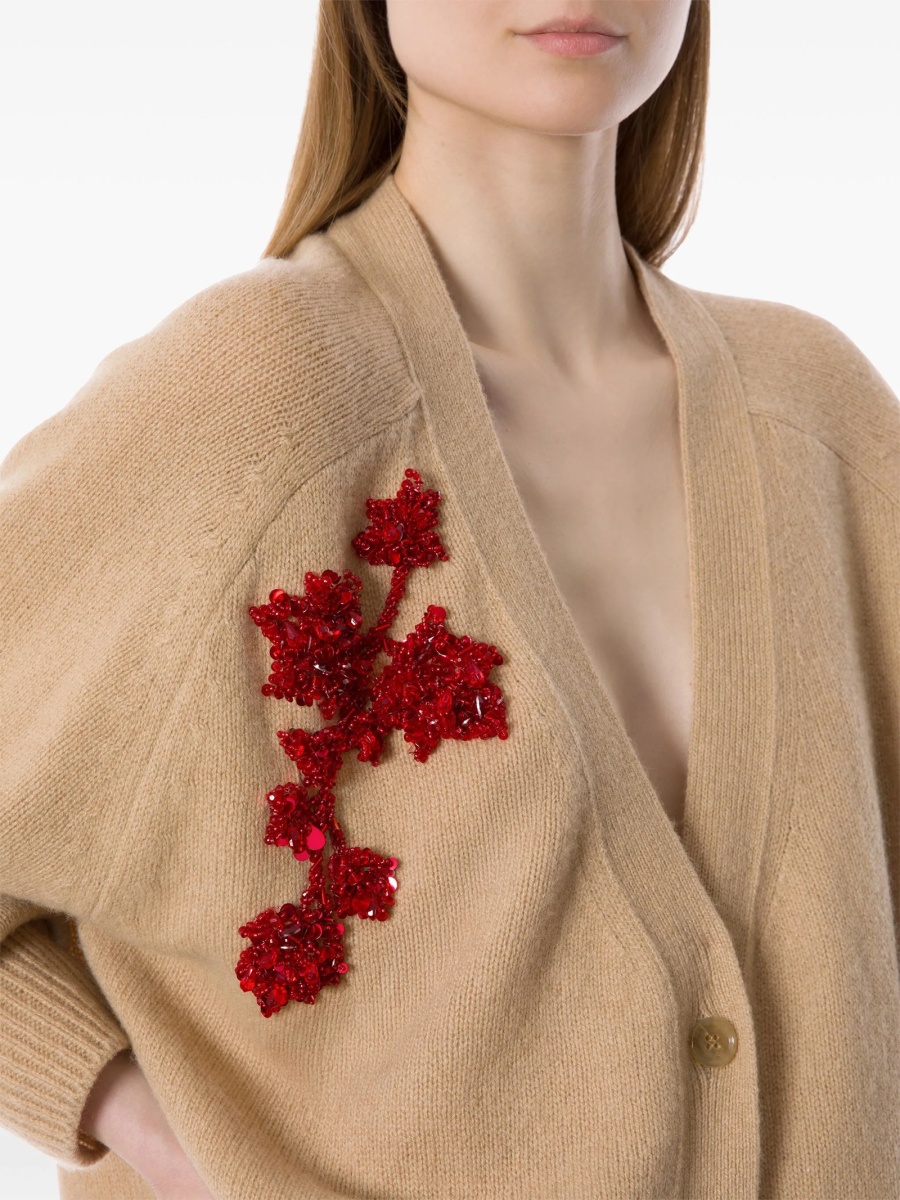 Cardigan Alberta Ferretti neutru - Img 4