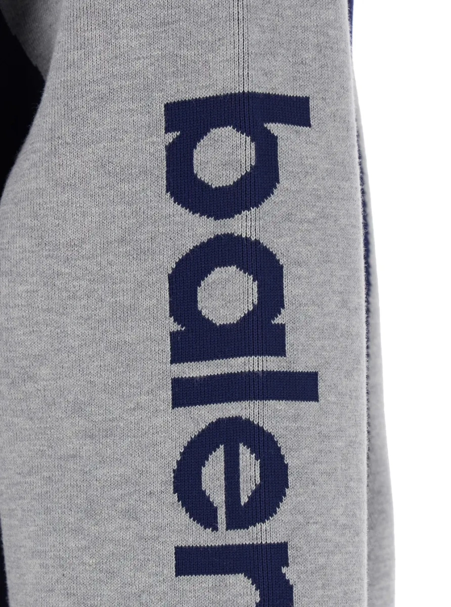 Cardigan Balenciaga gri din bumbac - Img 3