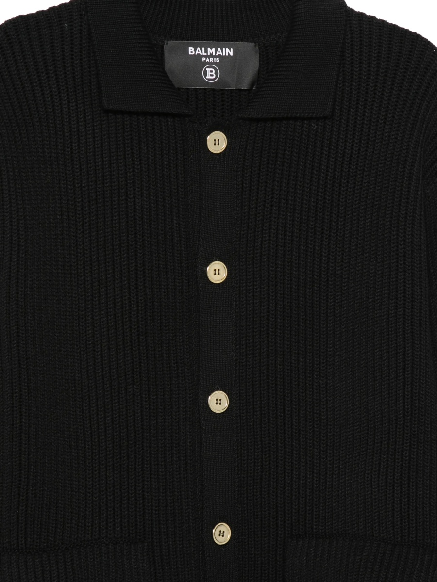 Cardigan Balmain negru - Img 3
