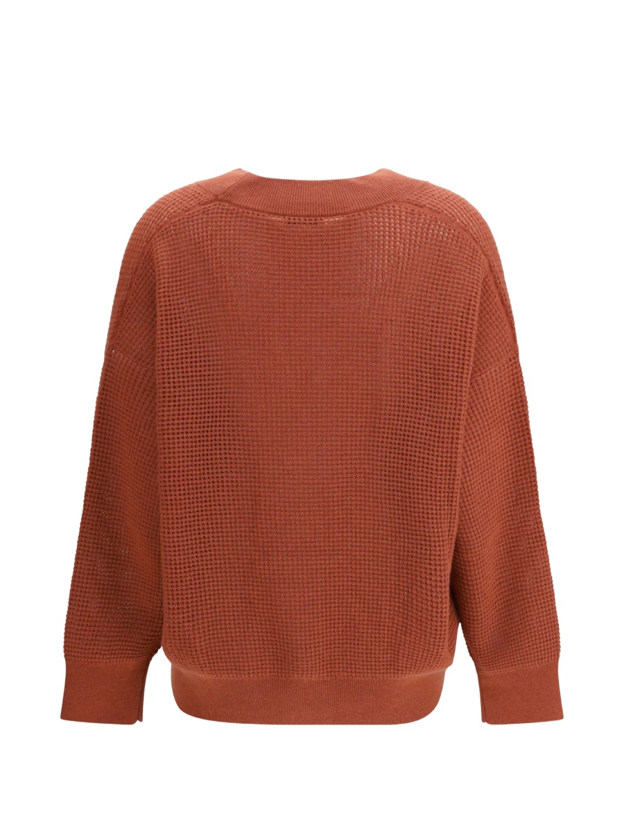 Cardigan Brunello Cucinelli portocaliu - Img 2