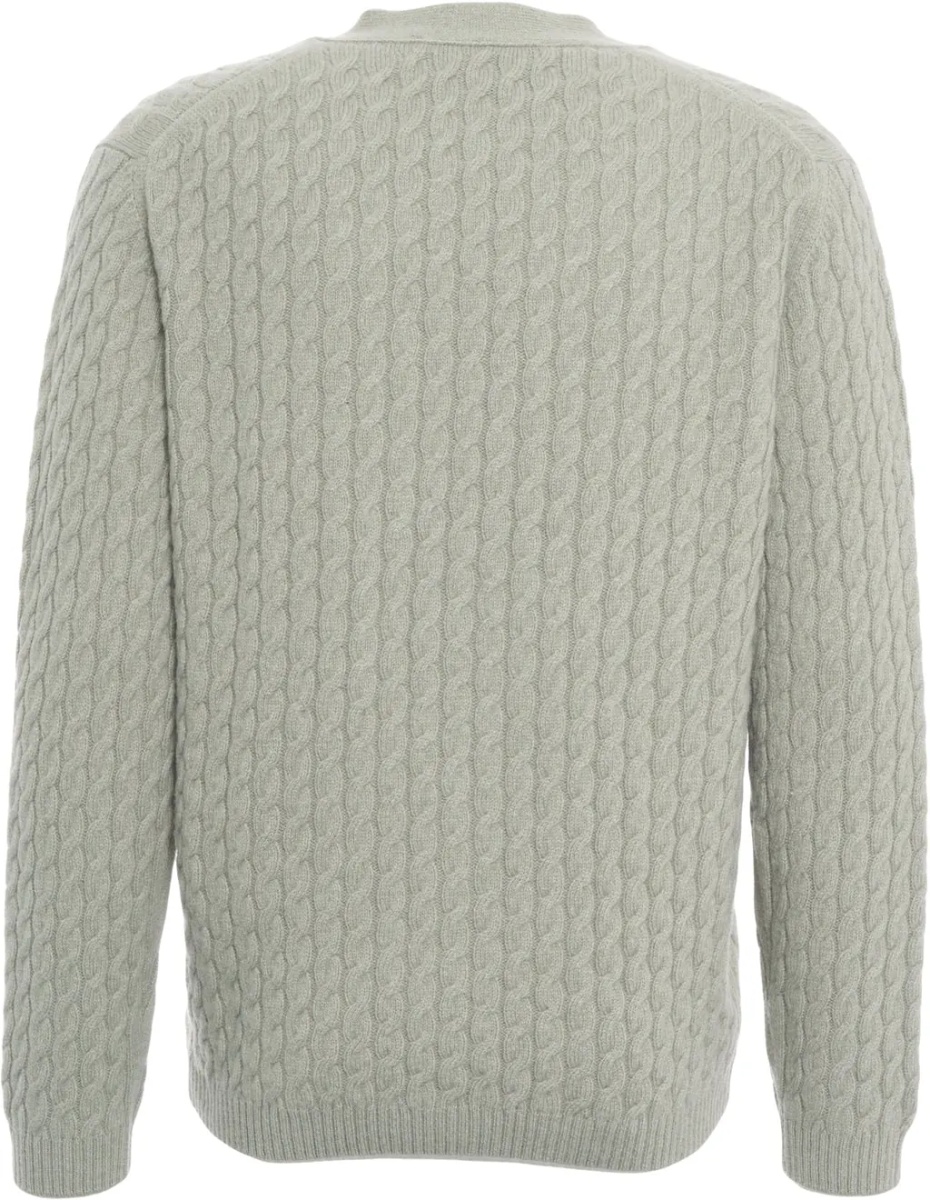 Cardigan Cardigan with cable knit pattern - Img 3