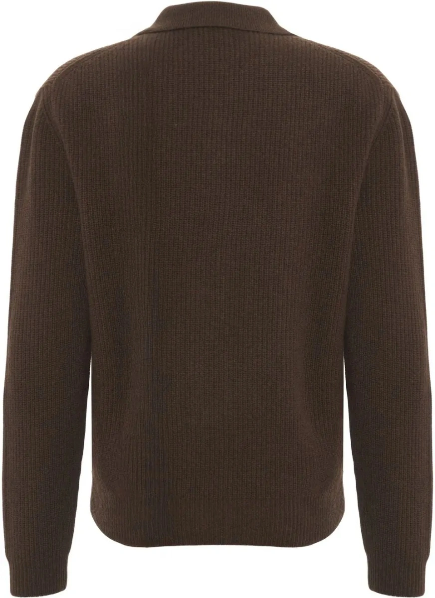 Cardigan Daniele Fiesoli maro din casmir - Img 3