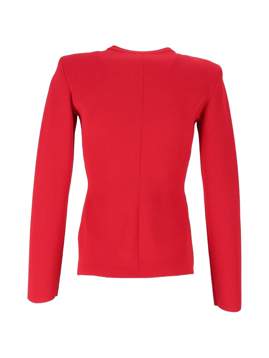 Cardigan Elisabetta Franchi rosu - Img 2