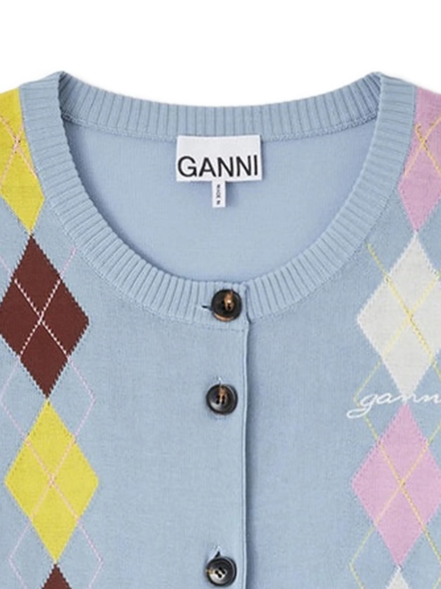 Cardigan Ganni albastru - Img 2