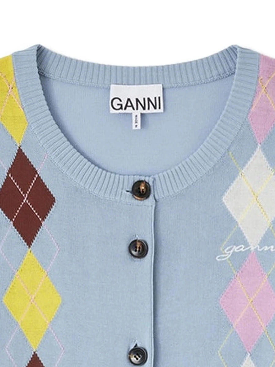 Cardigan Ganni albastru - Img 2