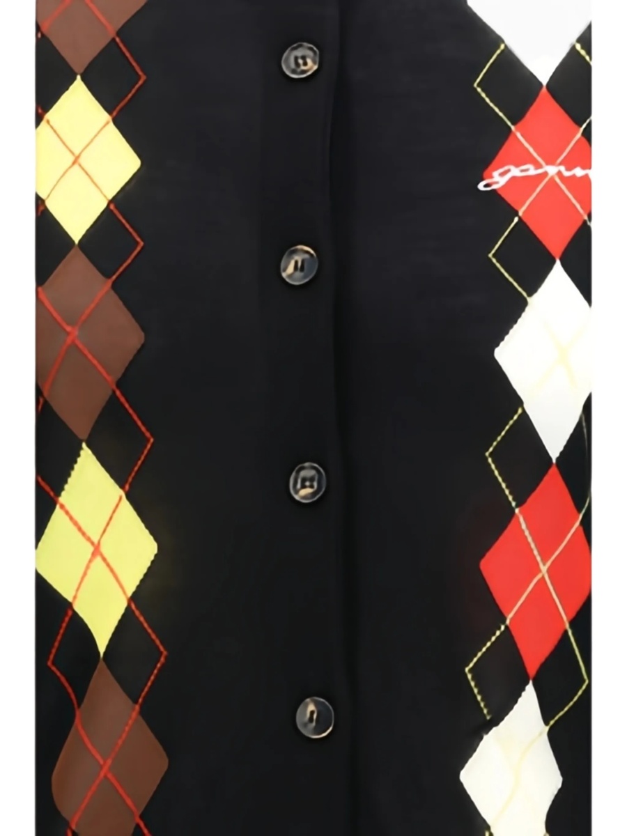 Cardigan Ganni negru - Img 3