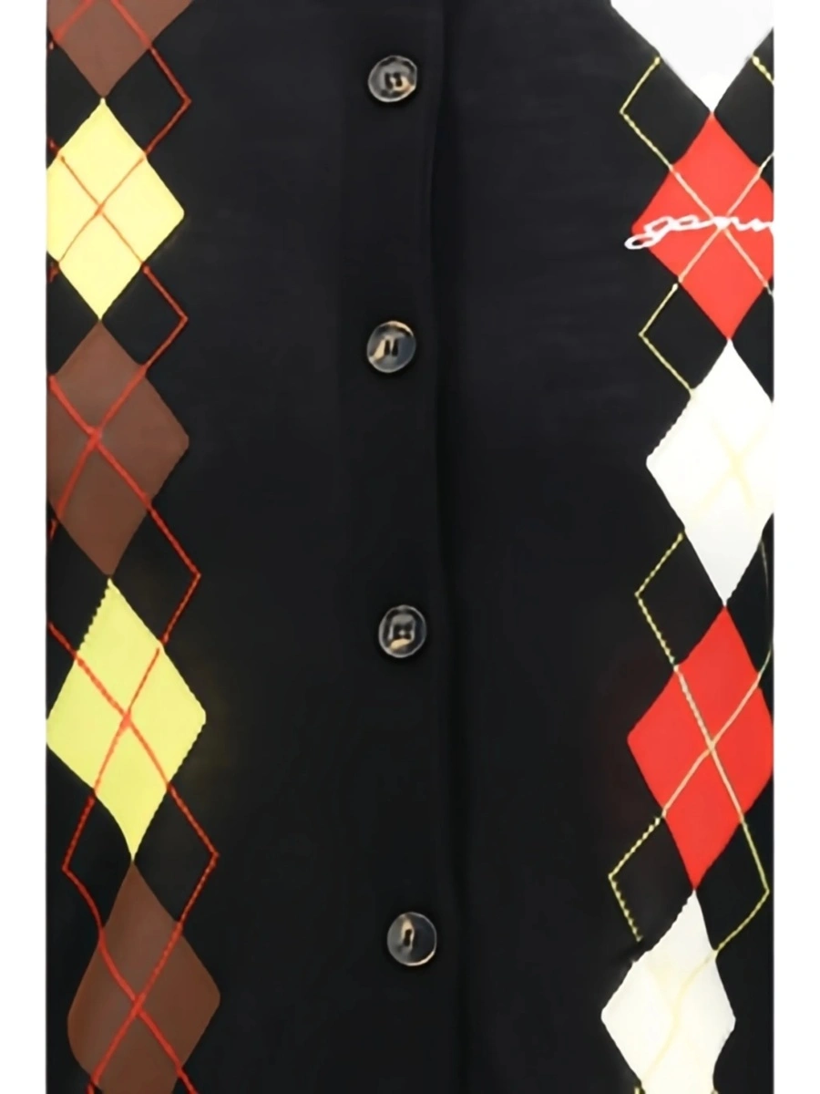 Cardigan Ganni negru - Img 3