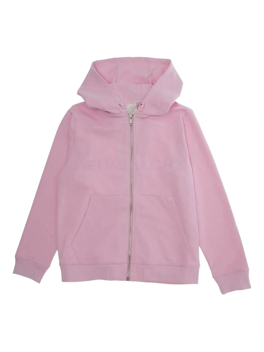 Cardigan Givenchy roz din bumbac - Img 6