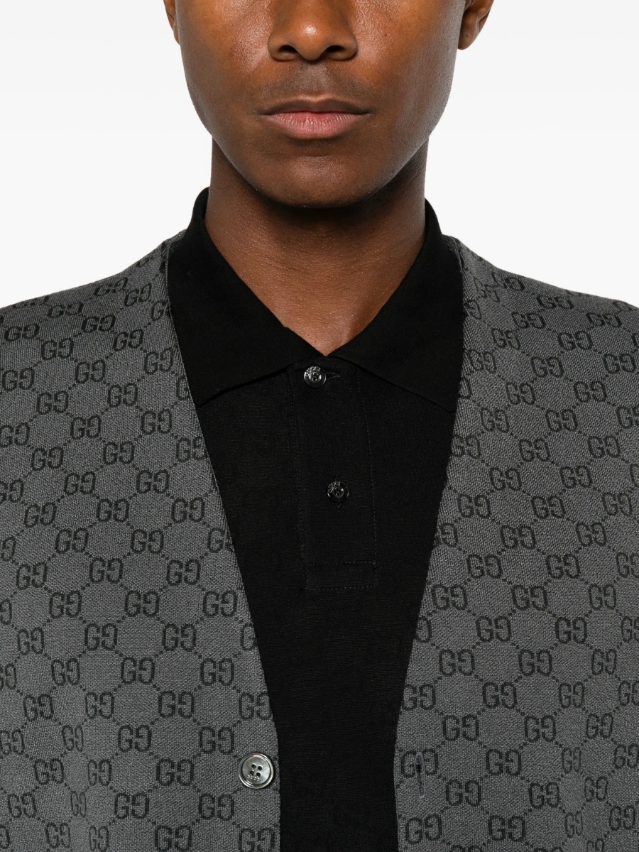 Cardigan Gucci gri - Img 5