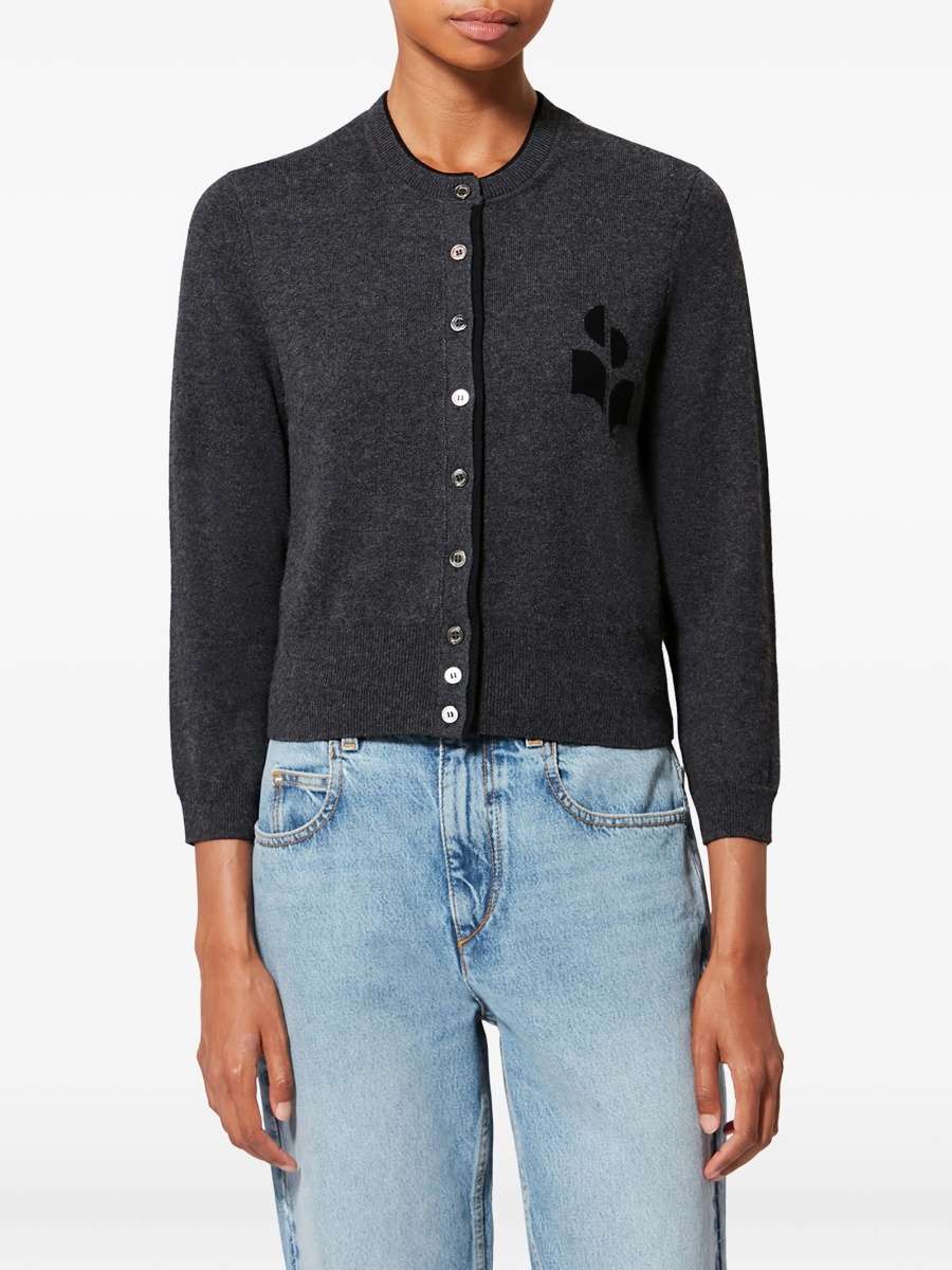 Cardigan ISABEL MARANT ETOILE gri - Img 3