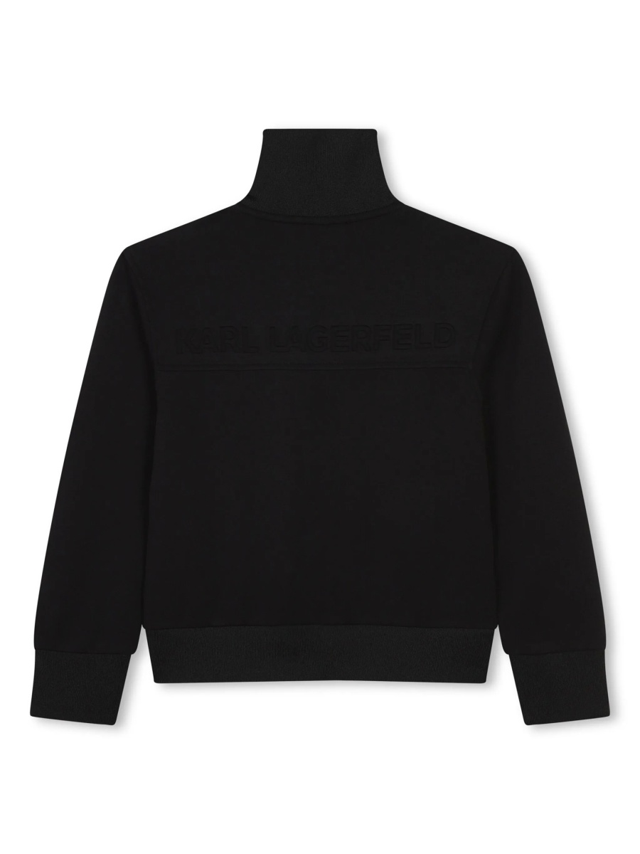 Cardigan Karl Lagerfeld negru - Img 2