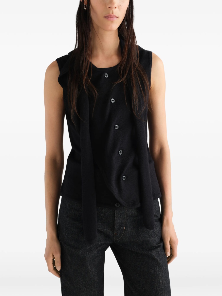 Cardigan LEMAIRE negru - Img 3