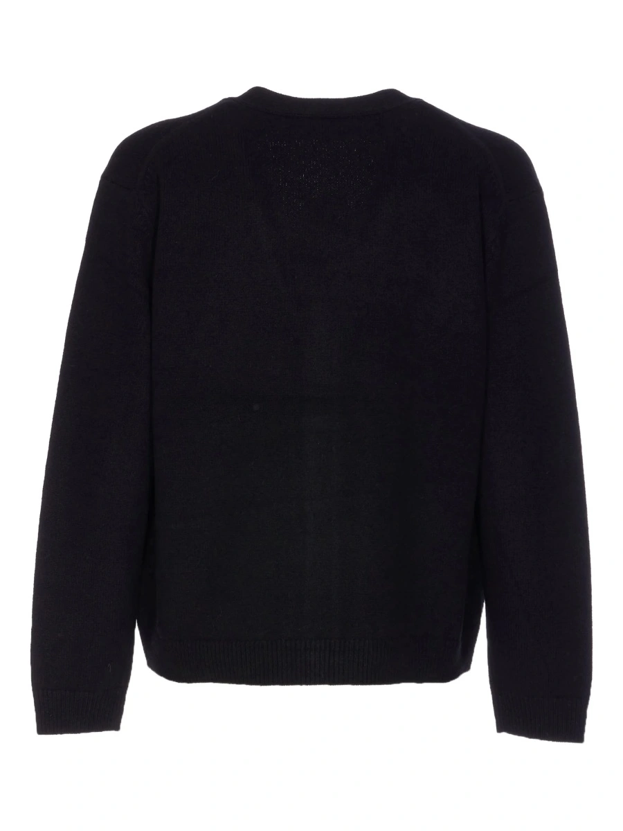 Cardigan MAISON KITSUNÉ negru - Img 2